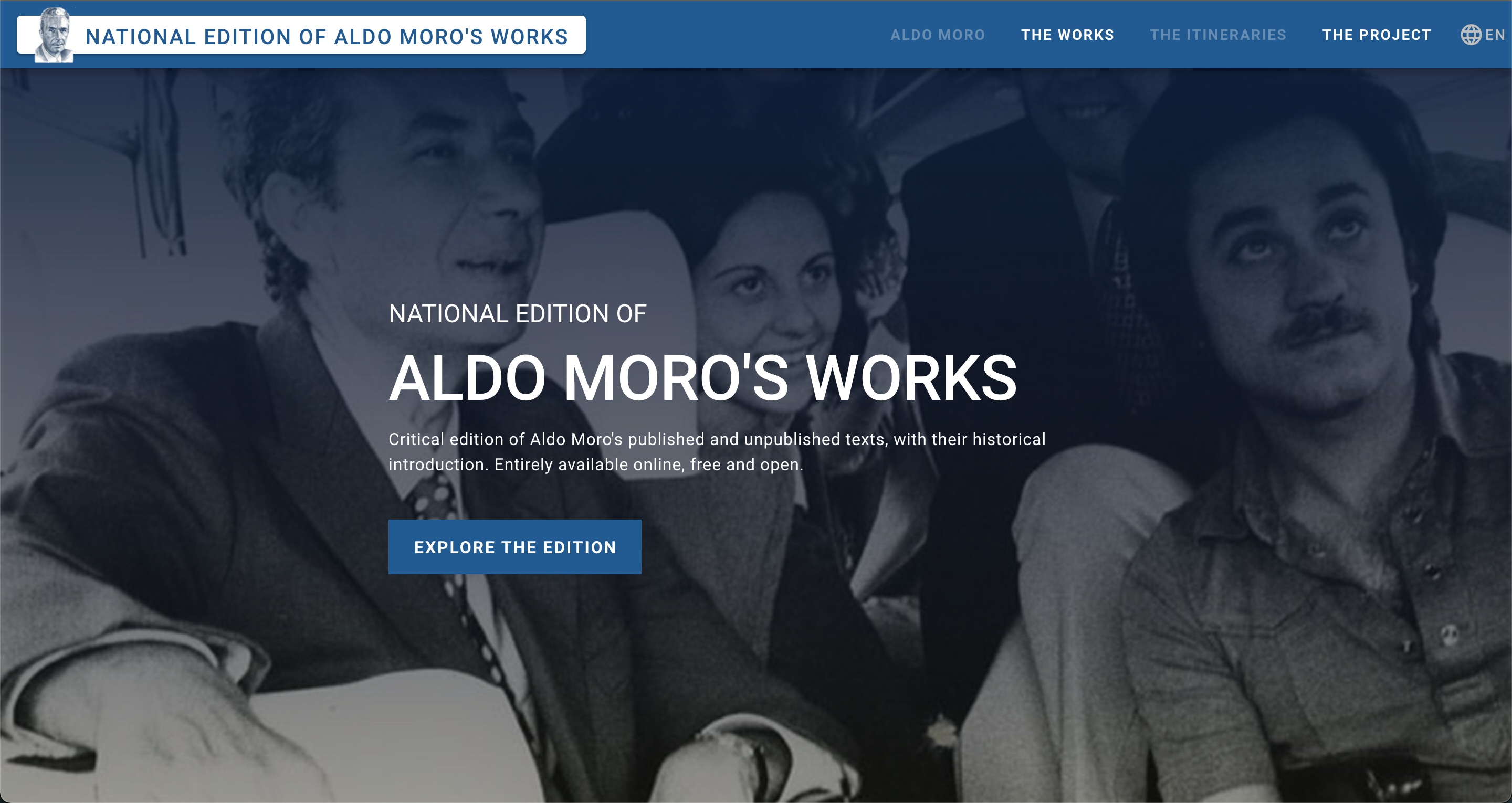 The National Edition of Aldo Moro's works